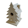 Seasonal Wooden Birdhouse