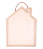 HOUSE SHAPE WOOD SIGN