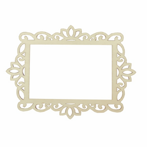 PHOTO FRE-1PC 4X6 CROWN LASER WOOD
