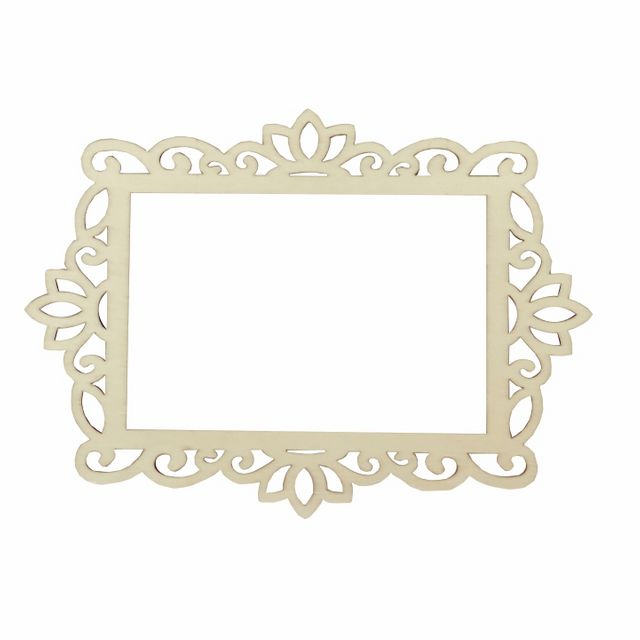 PHOTO FRE-1PC 4X6 CROWN LASER WOOD
