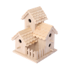 Multi-level Wooden Birdhouse