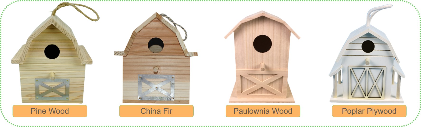 Farm Birdhouse-Materials
