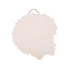 WOOD GIRL PROFILE PLAQUE