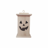 WOOD LED LANTERN HAPPY FACE