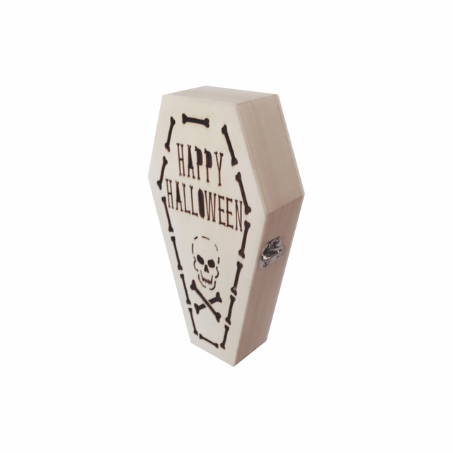 LED COFFIN HAPPY LOWEEN