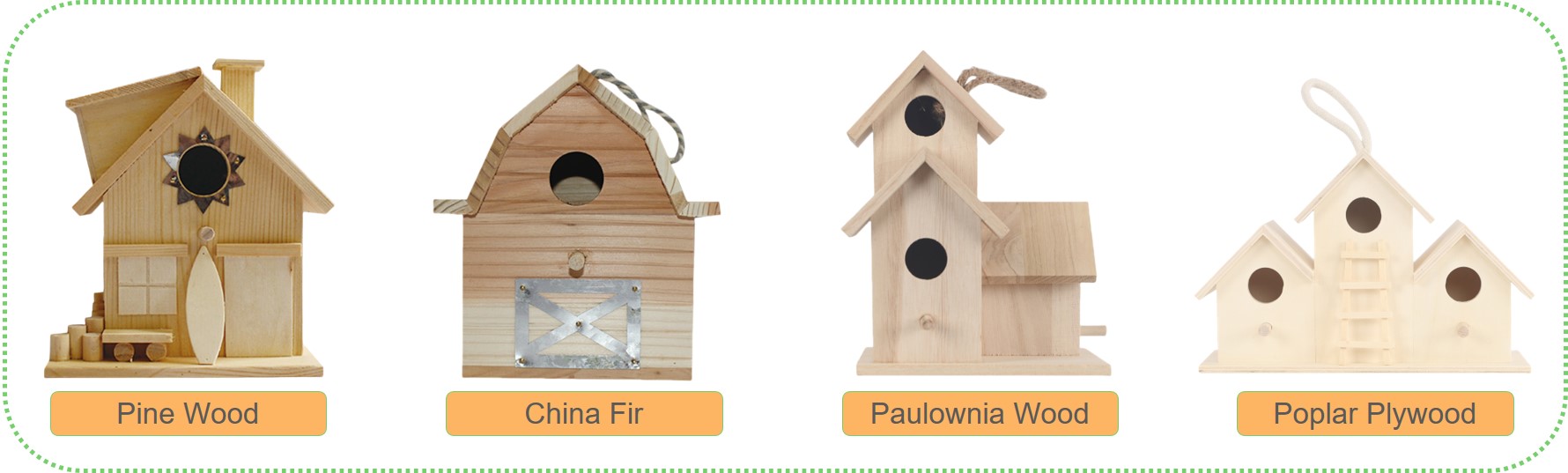 Birdhouse Materials