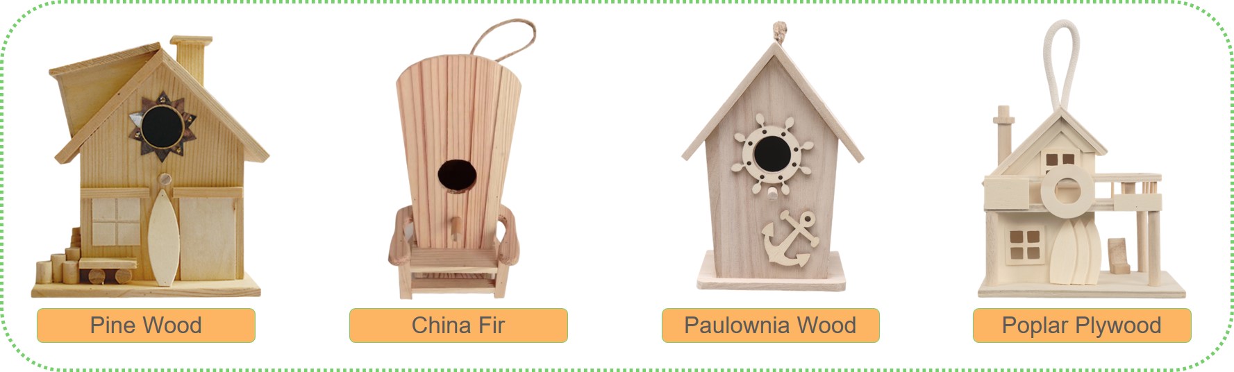 Beach Birdhouse-Materials