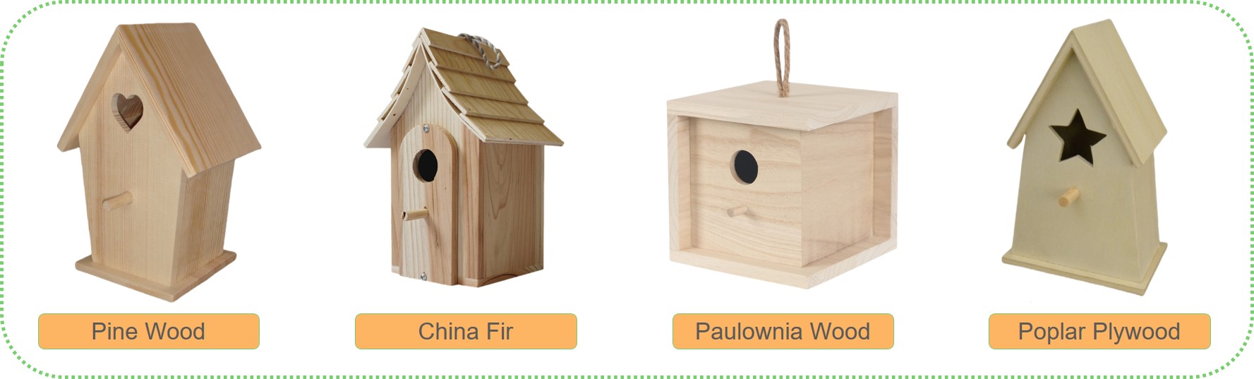 Basic Birdhouse-Materials