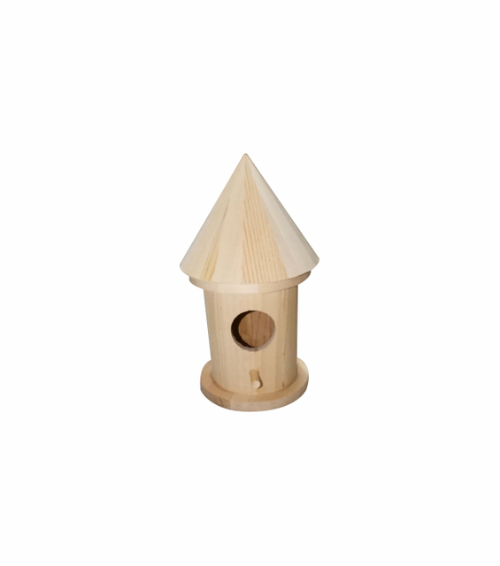 WOOD BIRDHOSUE-SMALL