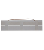 WHITE PALLET HANG SIGN 24X6