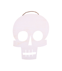 Wood Skull