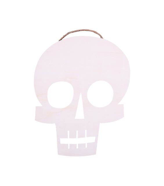Wood Skull