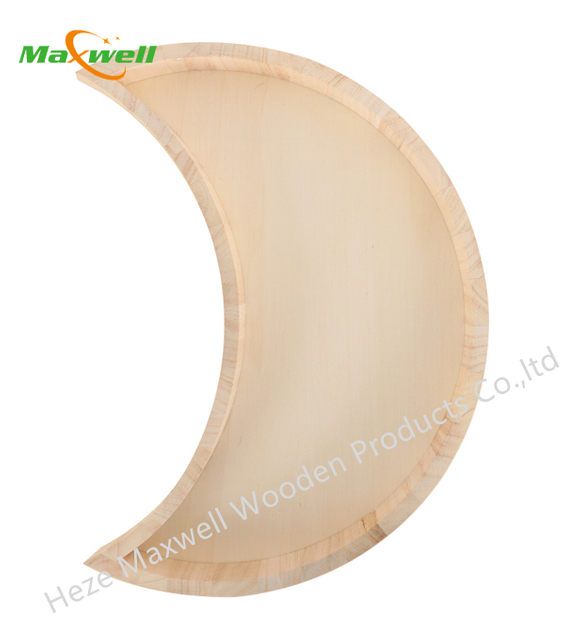 Wood Serving Tray-Moon