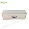 Wood Box With Drawer&Metal Handle