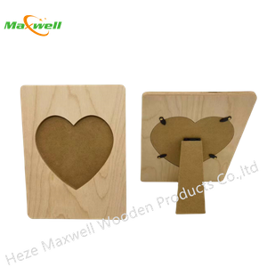 Wood Photo Frame-Heart Photo