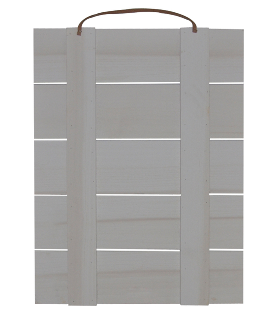 WHITE PALLET HANG SIGN 11X14