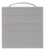 WHITE SQUARE SIGN 14X14