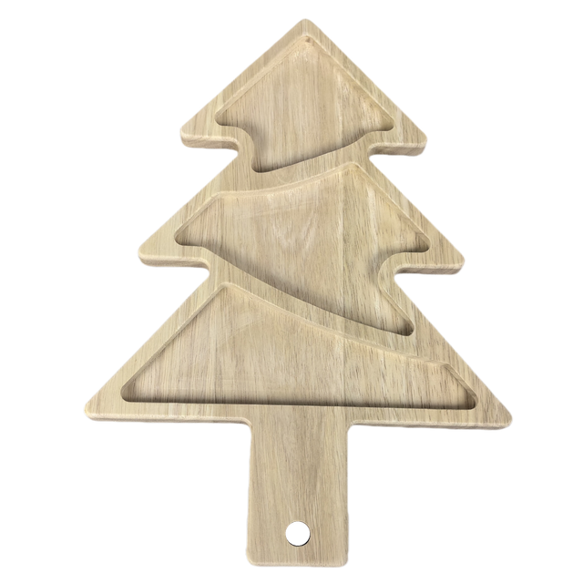 Rubber Wood Serving Tray