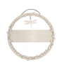 Wood Wreath Hanging Dragonfly