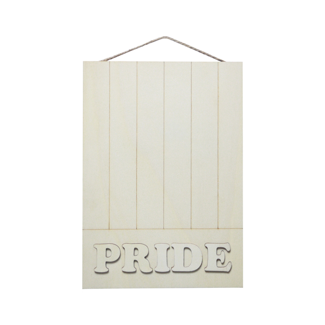 Wood Pride Flag