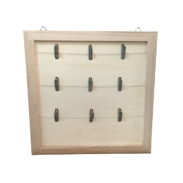 Photo Frame with Pegs